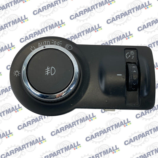 2013-2015 Chevrolet Malibu Cruze Headlamp & Fog Lamp Switch Control 13295227