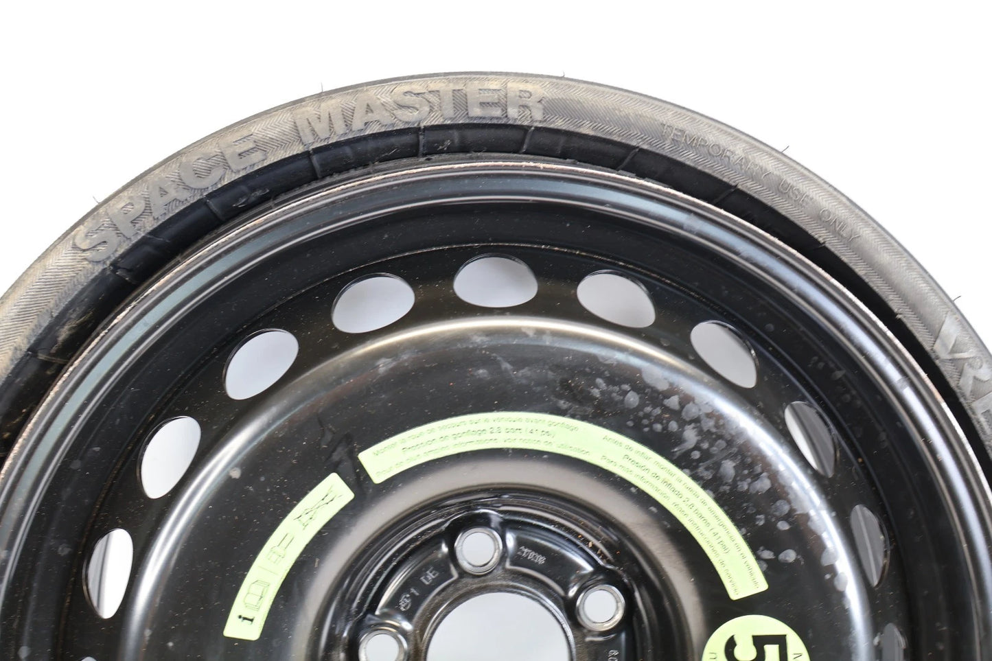 2010-2015 MERCEDES-BENZ GLK350 SPARE TIRE WHEEL RIM COMPACT DONUT 185/75-17 98P