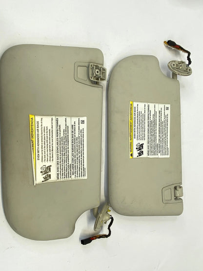 2013-2018 FORD FOCUS SUN VISOR PAIR DRIVER PASSENGER FRONT LH RH SET OEM FACTORY