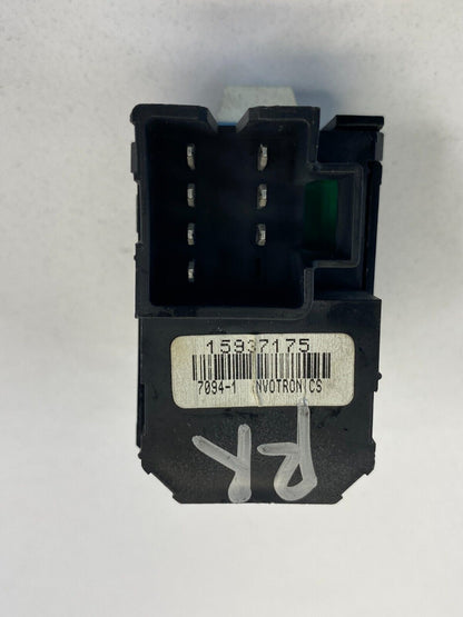 2005-2008 Saab 9-7x Rear Right Side Window Switch Control Button 15937175 OEM