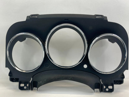 2010-2012 DODGE CALIBER DASH INSTRUMENT PANEL SPEEDOMETER CLUSTER BEZEL TRIM OEM