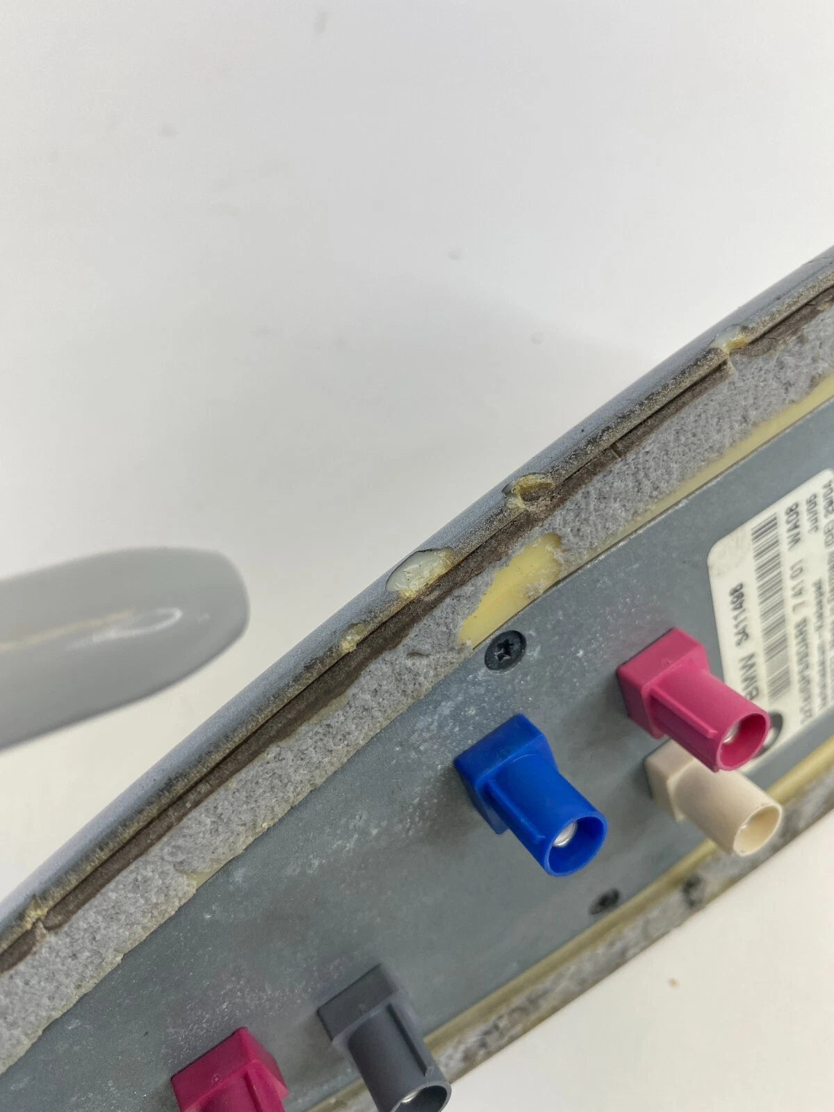 2004-2010 BMW X3 E83 ROOF RADIO ANTENNA MOUNT SHARK FIN GRAY 3411498 OEM