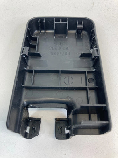 08-17 MITSUBISHI LANCER FRONT LEFT SEAT TRACK END COVER TRIM CAP 6977A393 OEM