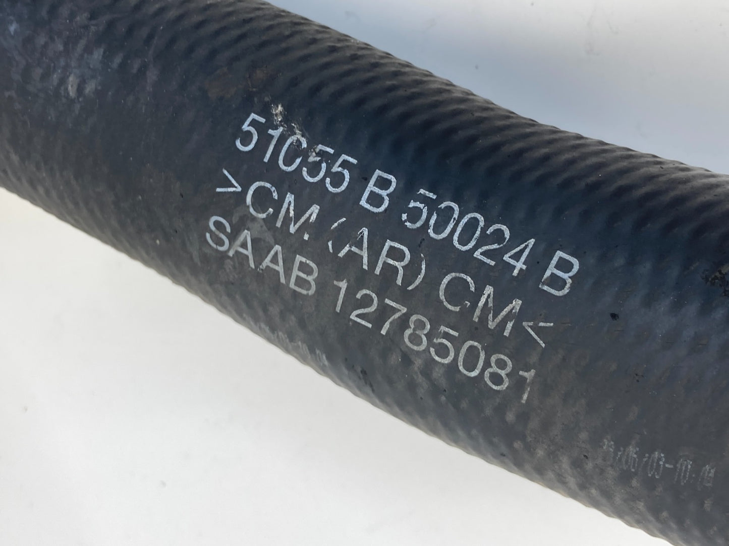 2003 2004 2005 2006 Saab 9-3 Air Intake Inter-Cooler Pipe Hose Duct 12785081 OEM