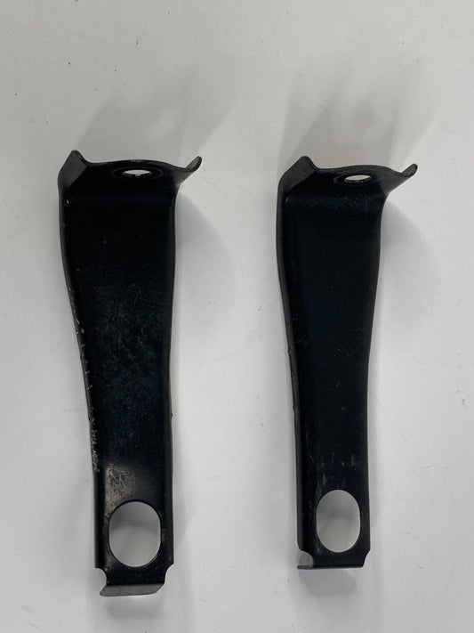 2002-2004 Honda CR-V Front Bumper Headlight Lamp Mount Bracket Pair Set OEM