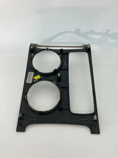 2007-2010 SATURN OUTLOOK CENTER CONSOLE WOODGRAIN TRIM PLATE BEZEL 25803090
