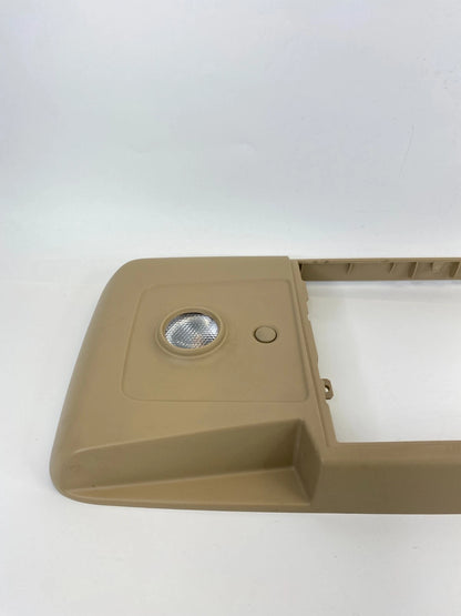 08-17 BUICK ENCLAVE UPPER REAR ROOF CONSOLE DVD SCREEN BEZEL TRIM ASSEMBLY