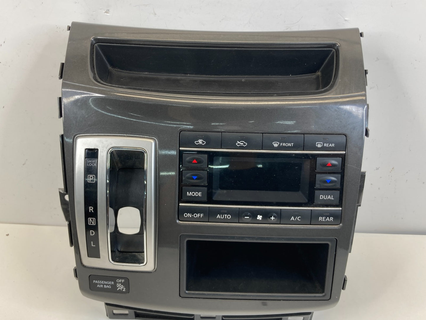 2011-2017 Nissan Quest HVAC Heater Temp Switch Climate Control w/ Shifter Bezel