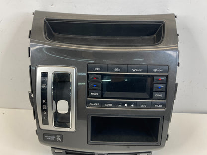 2011-2017 Nissan Quest HVAC Heater Temp Switch Climate Control w/ Shifter Bezel