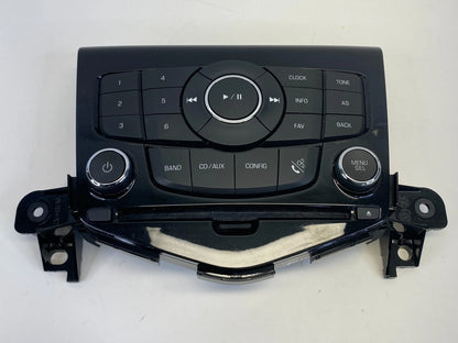 2011-2016 CHEVROLET CRUZE AM FM RADIO CD PLAYER DASH FACEPLATE PANEL 95914367