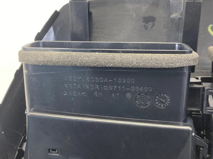 18 19 MITSUBISHI OUTLANDER SPORT RADIO BEZEL WITH AIR VENTS HAZARD OEM 8002C684