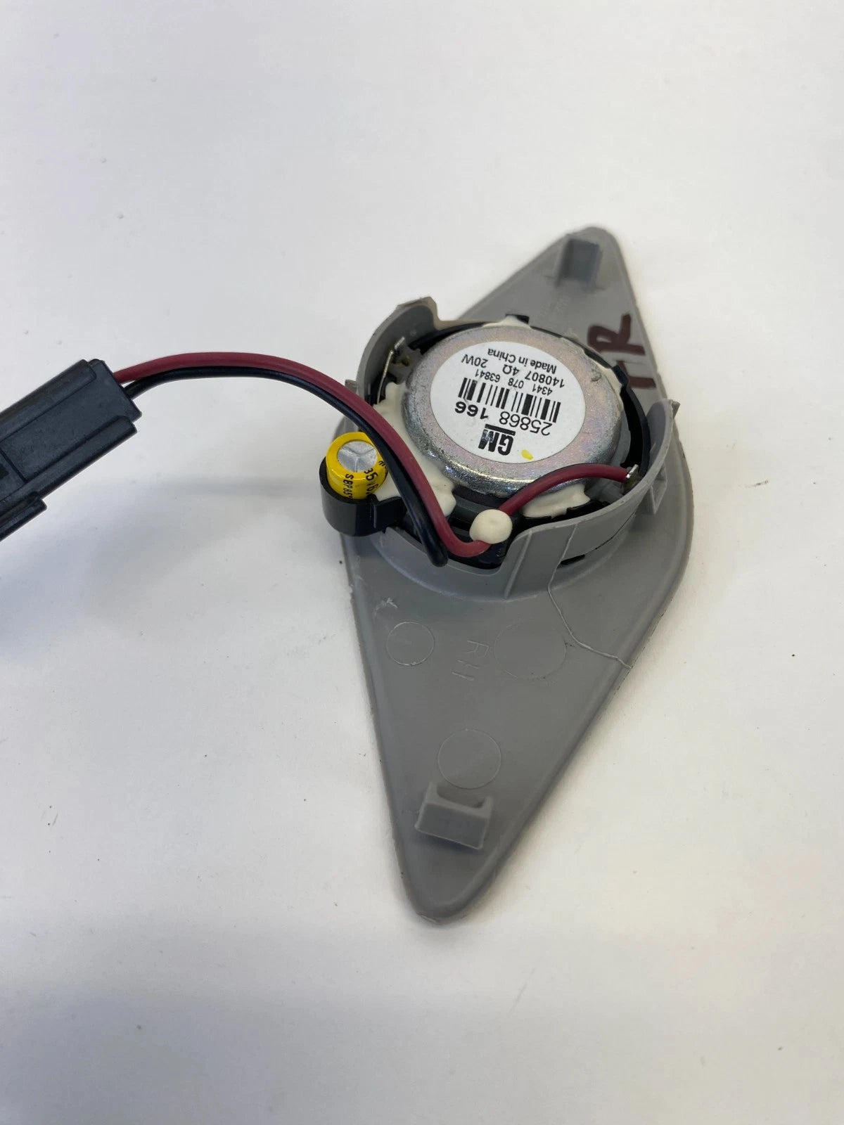 2010-2017 CHEVROLET EQUINOX FRONT RIGHT A-PILLAR TWEETER SPEAKER 25868166 OEM