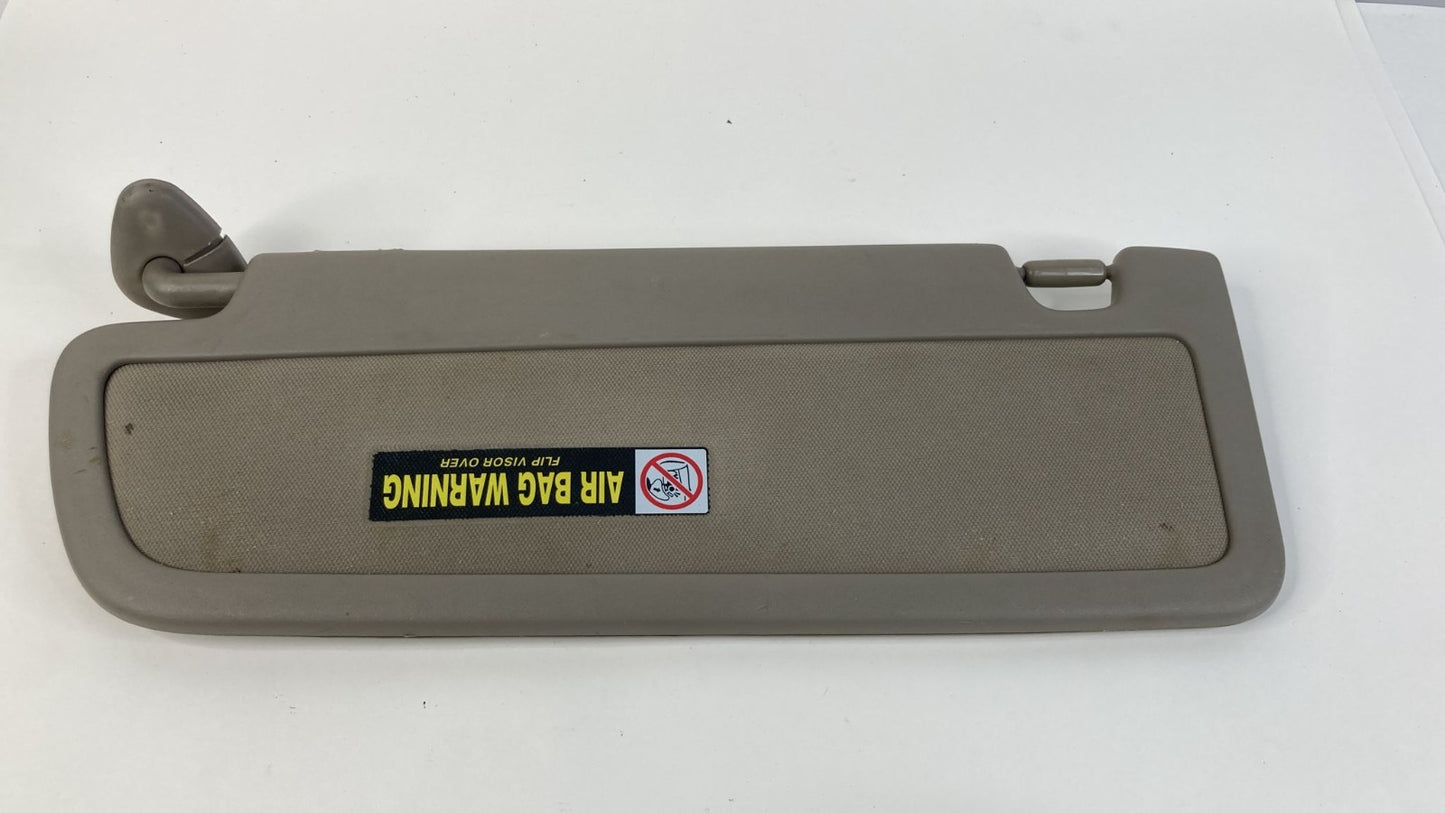 2009-2011 Honda Civic Sedan Front Right Passenger Side Sunvisor Sun Visor Shade