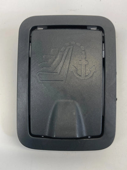 2013-2016 AUDI A4 CHILD RESTRAINT ANCHOR PLATE BEZEL HOOK COVER TRIM 8T0-887-301