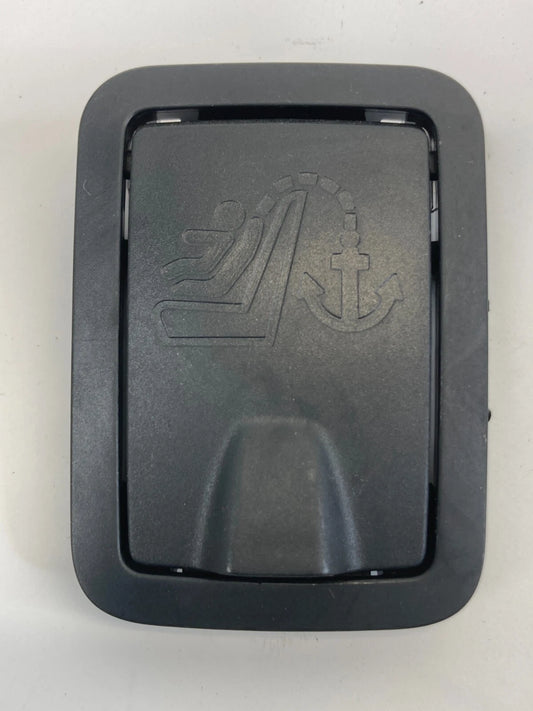 2013-2016 AUDI A4 CHILD RESTRAINT ANCHOR PLATE BEZEL HOOK COVER TRIM 8T0-887-301