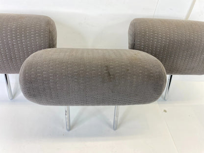 2007-2009 HONDA CR-V REAR LEFT & RIGHT & MIDDLE HEADREST HEAD REST SET OF 3 OEM