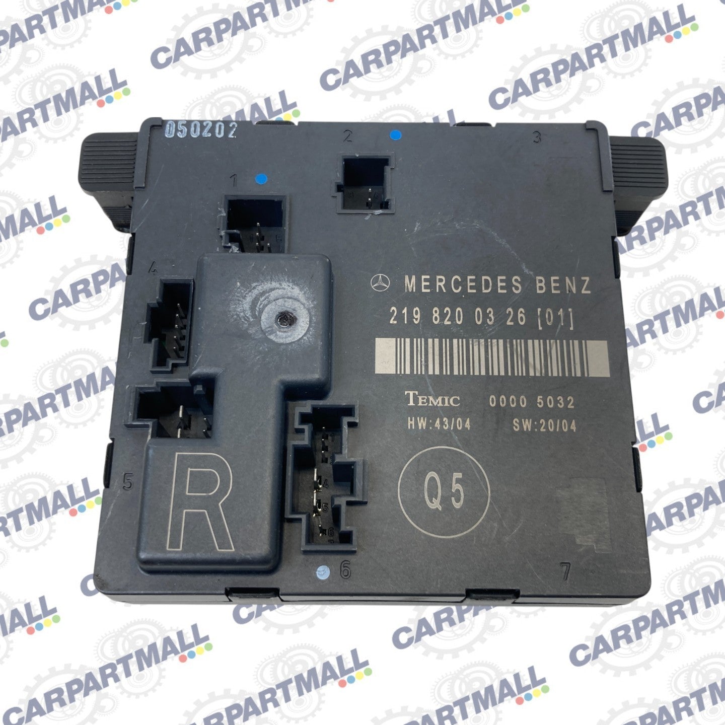 2006 Mercedes-Benz CLS500 Rear Right Side Door Control Module Unit 219-820-03-26