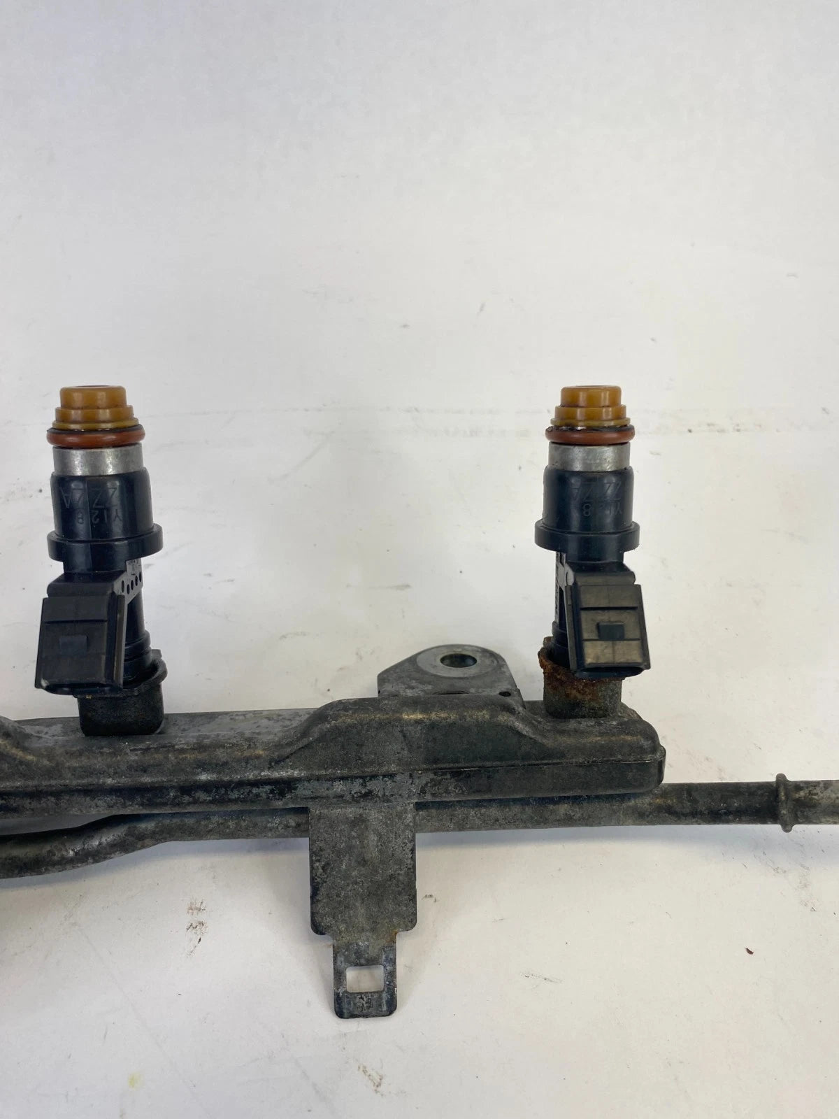 08-12 HONDA ACCORD 2.4L FWD ENGINE FUEL RAIL W/ 4 FUEL INJECTORS R45L590-545103