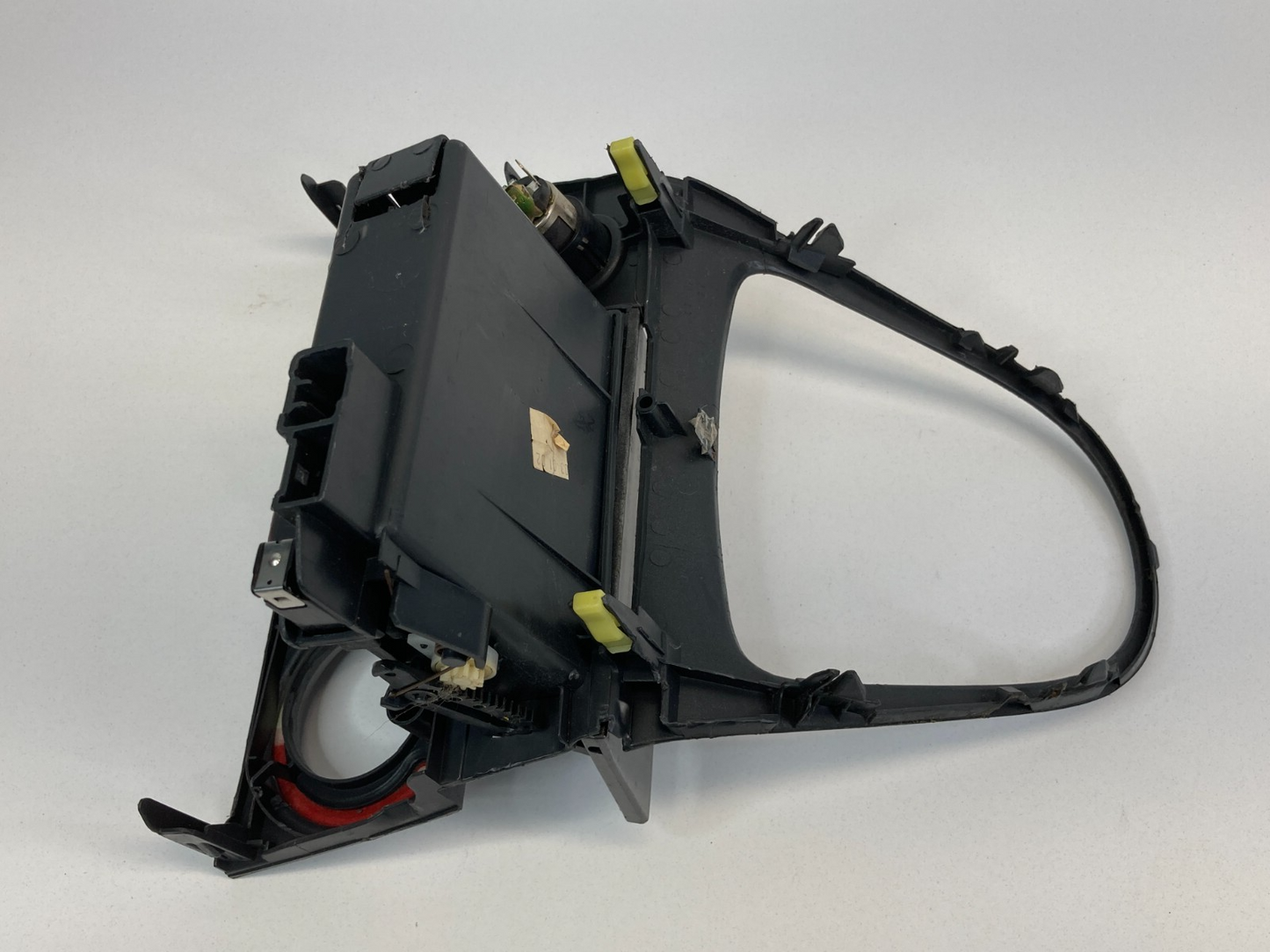 03-08 Toyota Matrix Shifter Climate Control Trim Bezel w Storage & Power Outlet