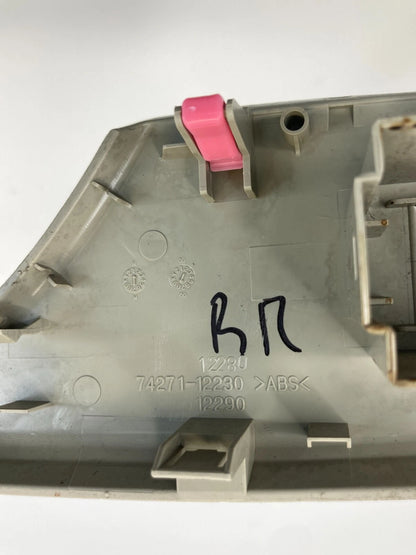 09-13 TOYOTA COROLLA SEDAN REAR RIGHT SIDE DOOR WINDOW SWITCH BEZEL 74271-12230
