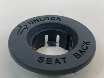 98 99 HONDA ACCORD REAR SEAT BACK UNLOCK LOCK CYLINDER COVER BEZEL OEM FACTORY