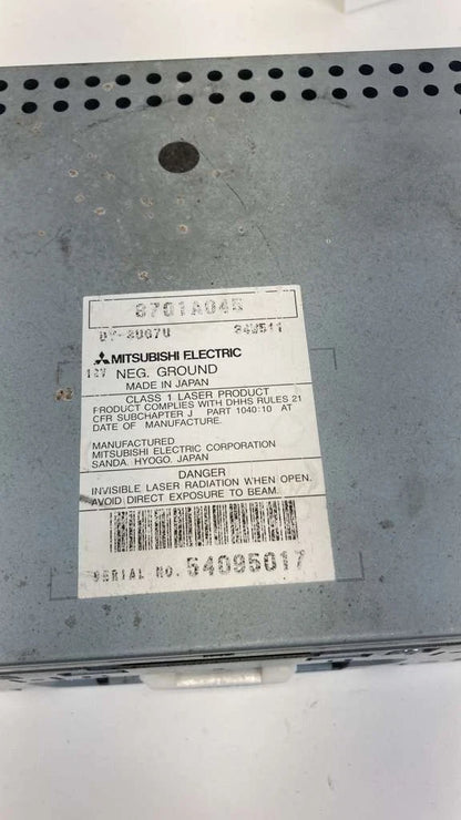 2004 2005 MITSUBISHI GALANT 2.4L RADIO AM FM CD PLAYER RECEIVER MP3 8701A045 OEM