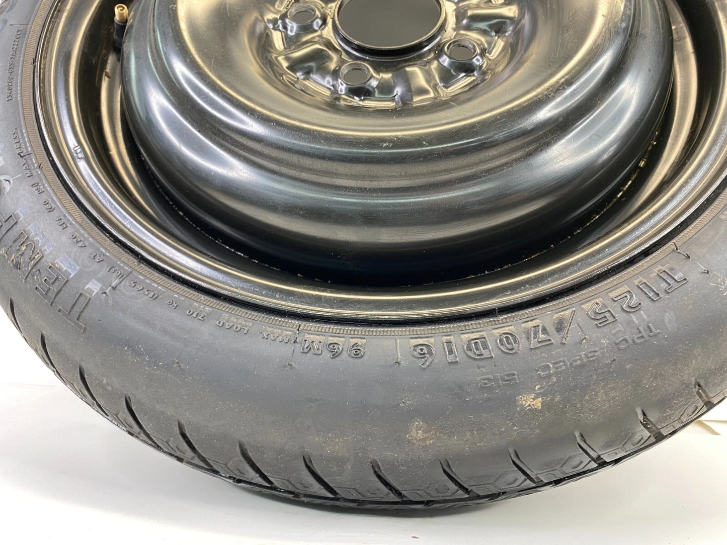 2002-2012 MITSUBISHI GALANT EMERGENCY SPARE TIRE COMPACT DONUT T125/70D16 16"