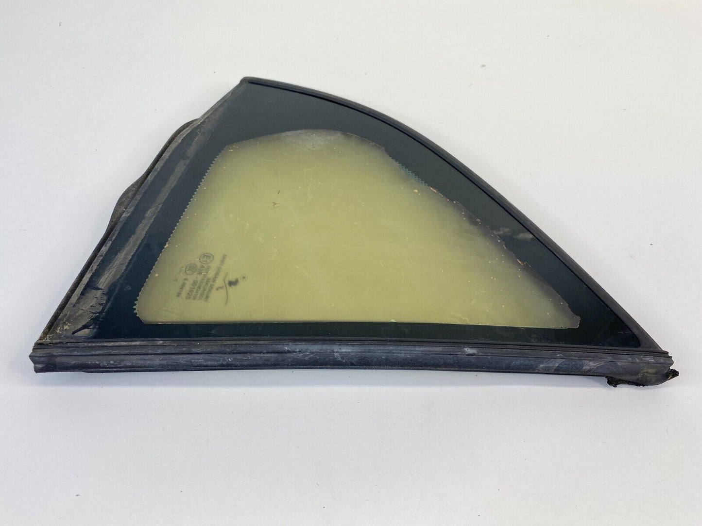 03-11 Saab 9-3 93 Sedan Rear Right Passenger Back Side Quarter Vent Window Glass