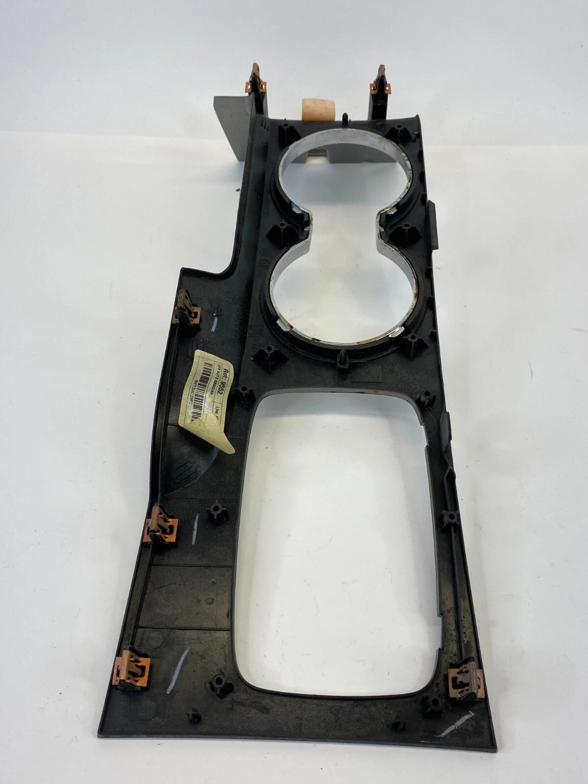 10-12 FORD FUSION CENTER CONSOLE SHIFTER CUP HOLDER BEZEL TRIM 9N73AC39PC oem