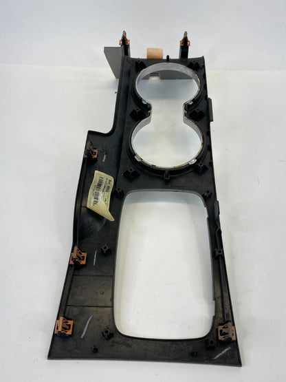 10-12 FORD FUSION CENTER CONSOLE SHIFTER CUP HOLDER BEZEL TRIM 9N73AC39PC oem