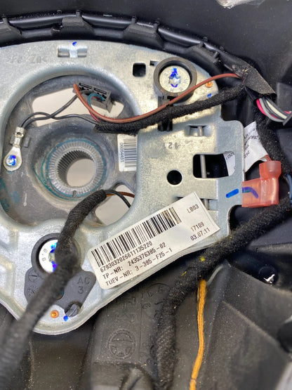 2011-2017 BMW X3 LEFT STEERING WHEEL W/ AUDIO & CRUISE CONTROL SWITCH BUTTON OEM