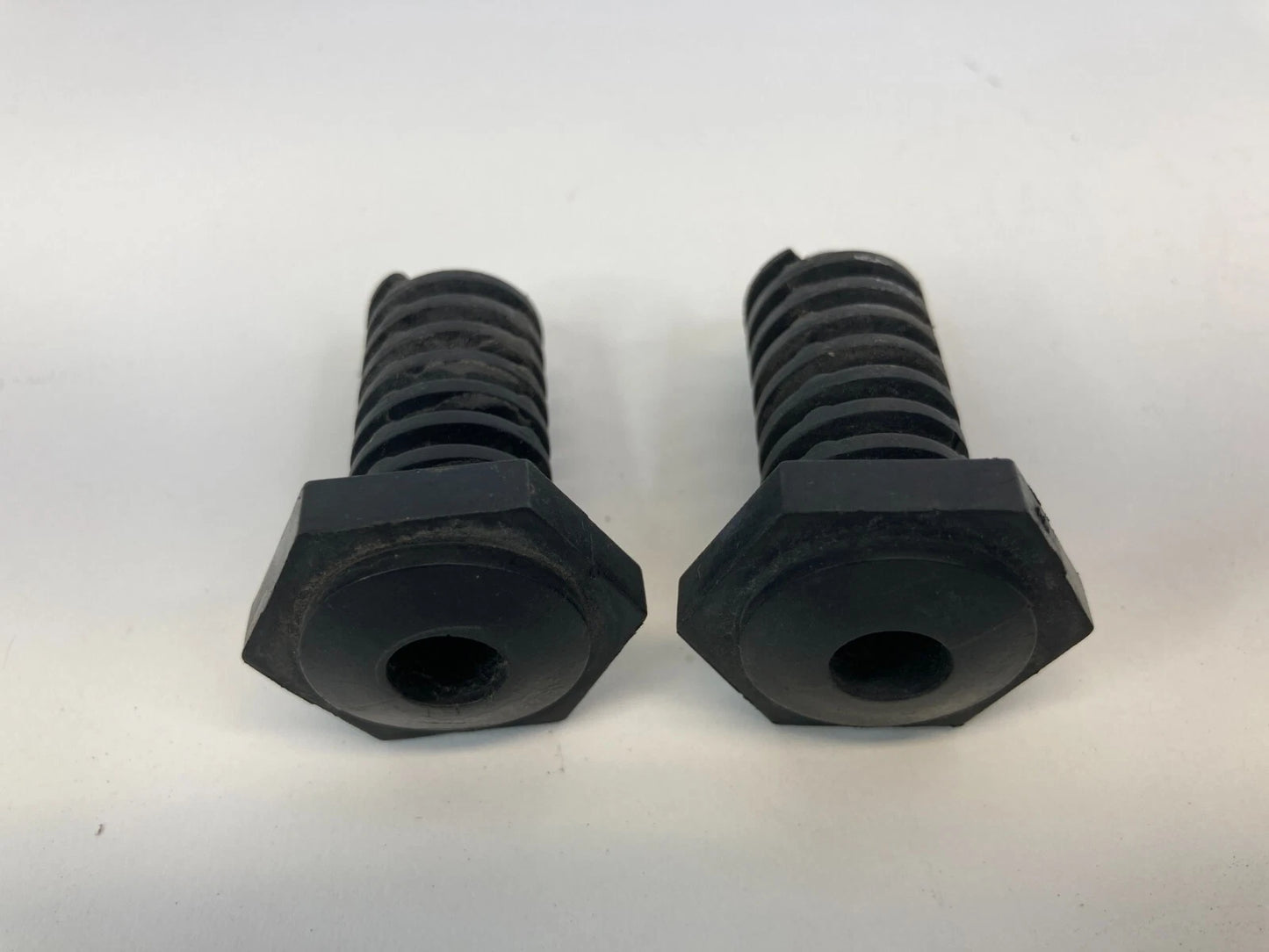 2008-2016 DODGE GRAND CARAVAN HOOD BUMPER ADJUSTMENT RUBBER CUSHION PAIR SET OEM