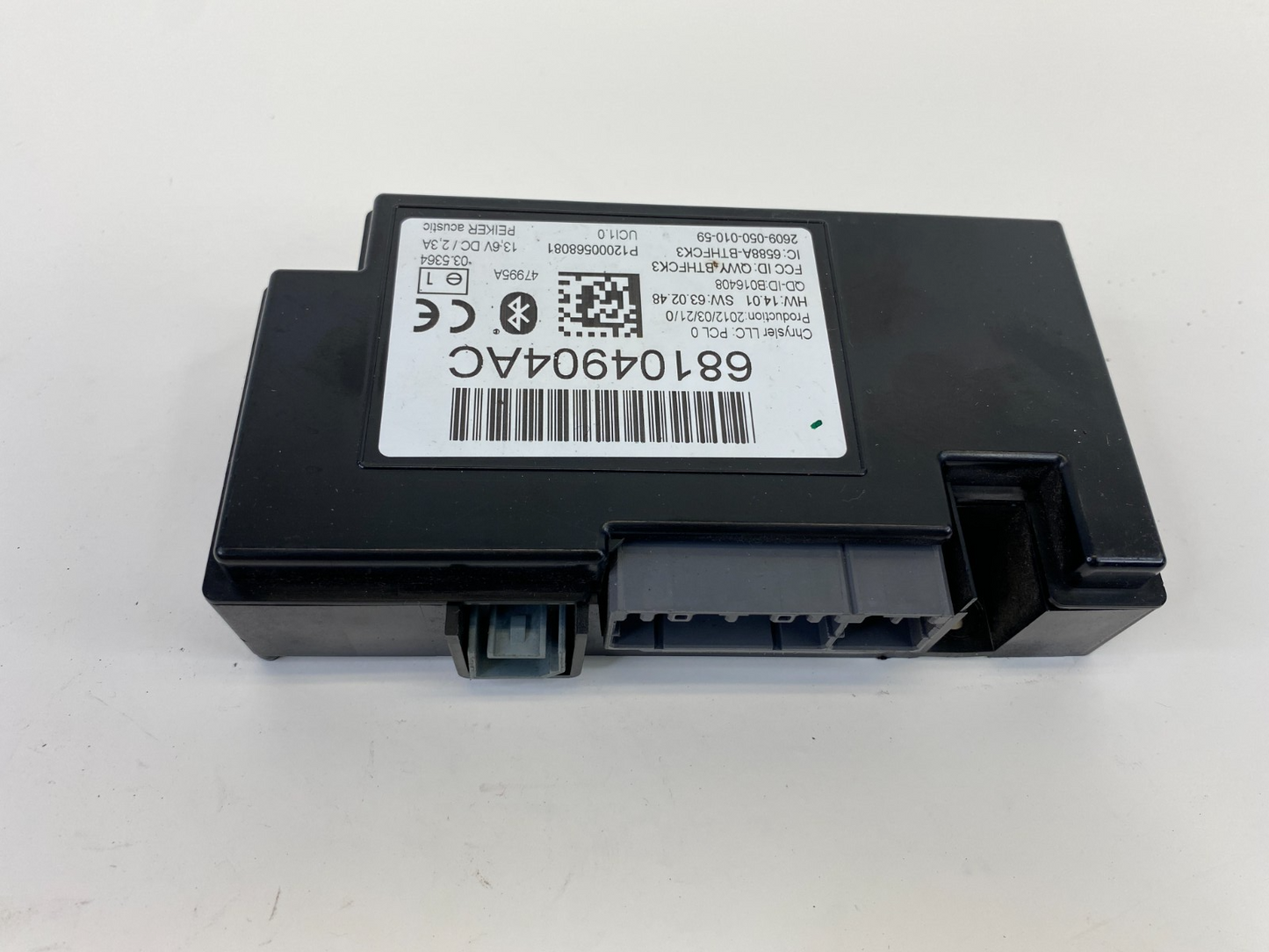 2011-2016 Chrysler Town & Country Bluetooth Communication Control Module OEM