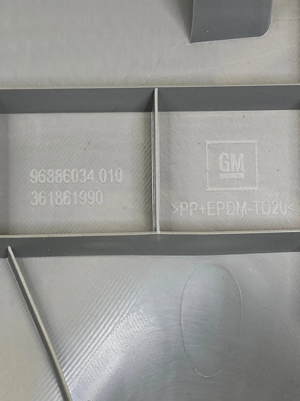 12-16 CHEVROLET SONIC LEFT DRIVER DASHBOARD UPPER TRIM COVER PANEL 96886034 OEM