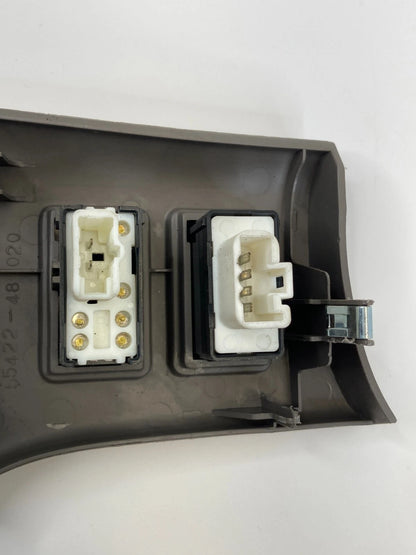 99-03 LEXUS RX300 DASH MIRROR CONTROL & MEMORY SEAT SWITCH W/ BEZEL 55422-48020