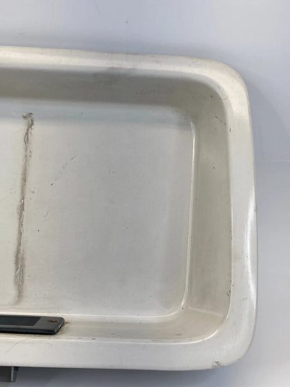 1995-1998 JEEP GRAND CHEROKE REAR TRUNK LICENSE PLATE HOLDER GARNISH MOLDING OEM