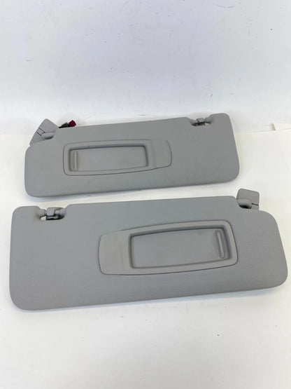 2011-2017 BMW X3 FRONT LEFT & RIGHT WINDSHIELD SUN VISOR SUNVISOR SET PAIR OEM