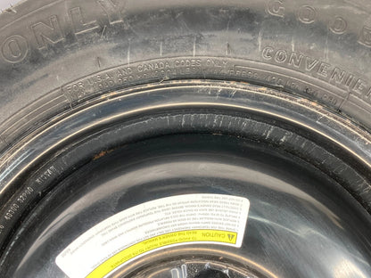 03-05 INFINITI G35 COUPE EMERGENCY SPARE TIRE COMPACT DONUT 145/90D16 16" R16
