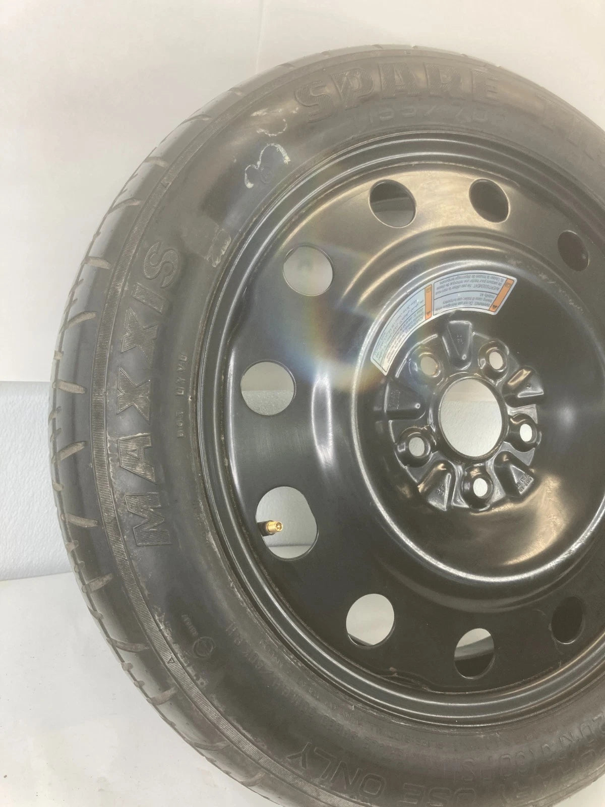 10-12 LINCOLN MKT EMERGENCY COMPACT SPARE TIRE DONUT WHEEL T155/70D17 110M OEM