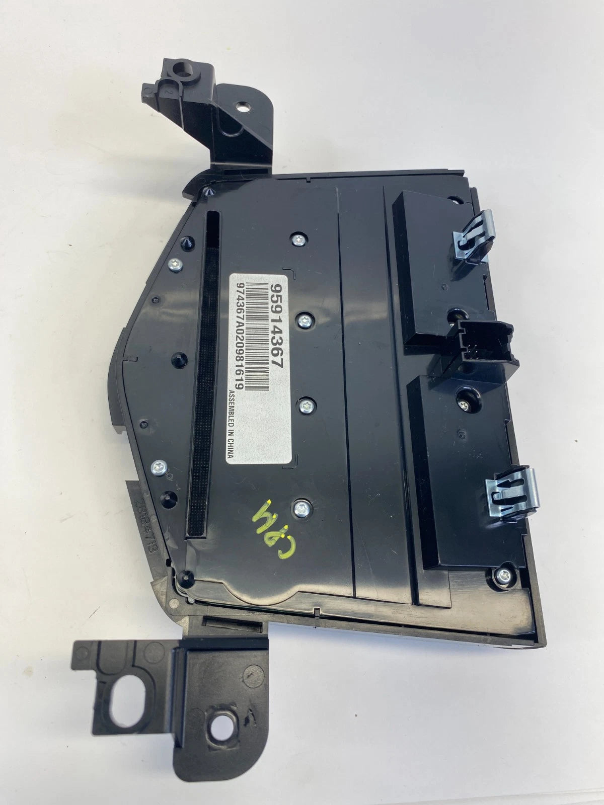 2011-2016 CHEVROLET CRUZE AM FM RADIO CD PLAYER DASH FACEPLATE PANEL 95914367