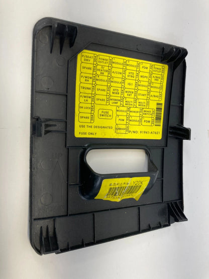 2015 2016 Kia Forte 1.8L L4 Dashboard Lower Left Side OBD Fuse Box Trim Cover