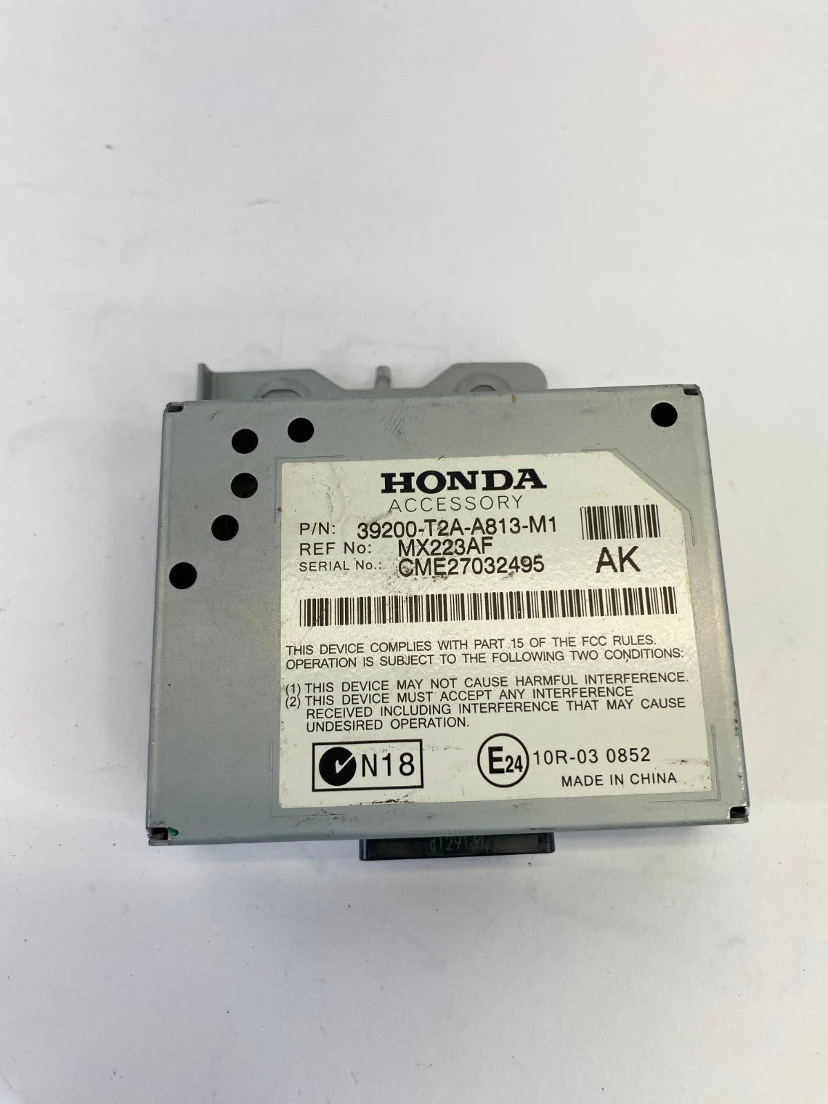 13-15 HONDA ACCORD ACTIVE NOISE CANCELLATION CONTROL MODULE 39200-T2A-A813-M1