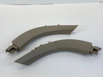 2010-2013 SUZUKI KIZASHI CONSOLE SIDE GARNISH TRIM PAIR LEFT RIGHT BEIGE OEM