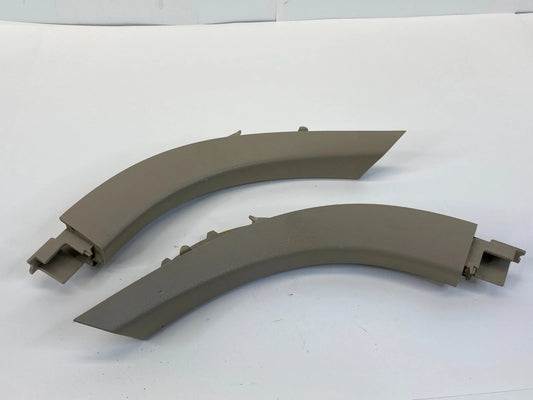 2010-2013 SUZUKI KIZASHI CONSOLE SIDE GARNISH TRIM PAIR LEFT RIGHT BEIGE OEM