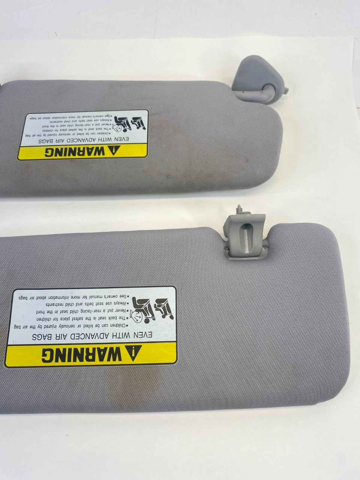 11-14 Hyundai Sonata Sunvisor Left Driver & Right Passenger Sun Visor Set Pair