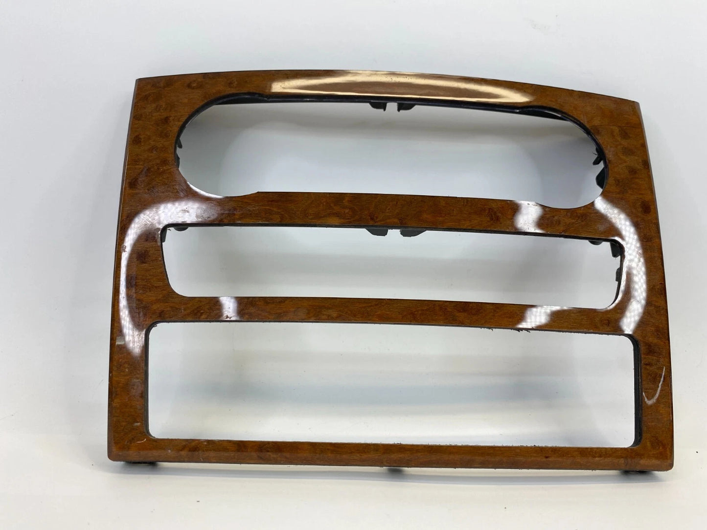 2006-2011 MERCEDES ML 350 ML350 LOWER DASH RADIO BEZEL TRIM PANEL COVER WOOD OEM
