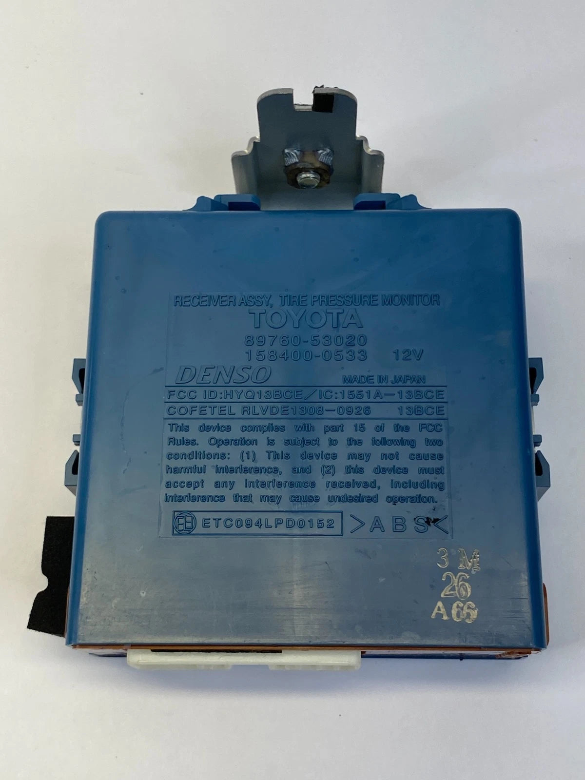 2006-2015 LEXUS IS250 IS350 TPMS TIRE PRESSURE MONITOR CONTROL MODULE 8976053020