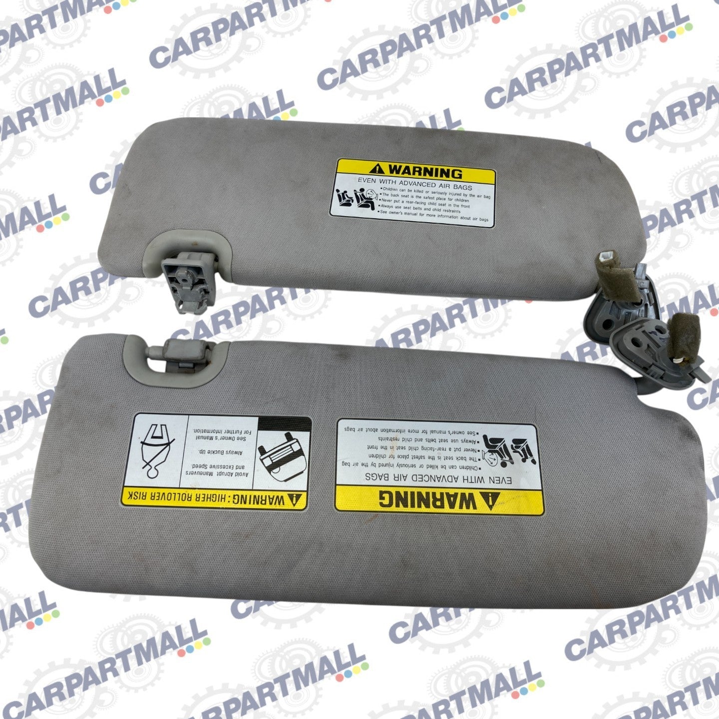 2013-2019 Hyundai Santa Fe Front Left & Right Side Sunvisor Shade Pair Set OEM