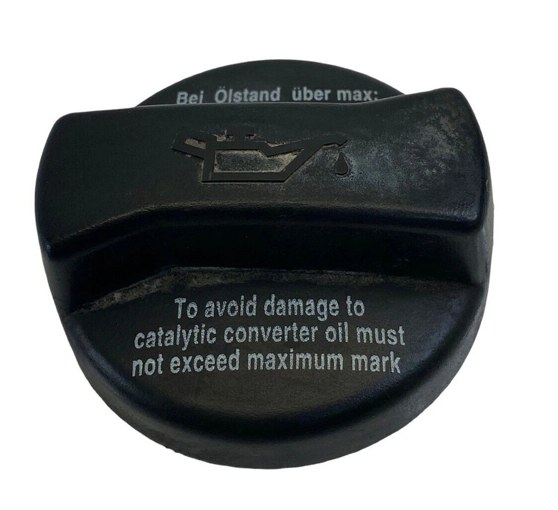 1998-2014 98-14 VOLKSWAGEN BEETLE ENGINE OIL FILLER FILL PLASTIC BLACK CAP OEM