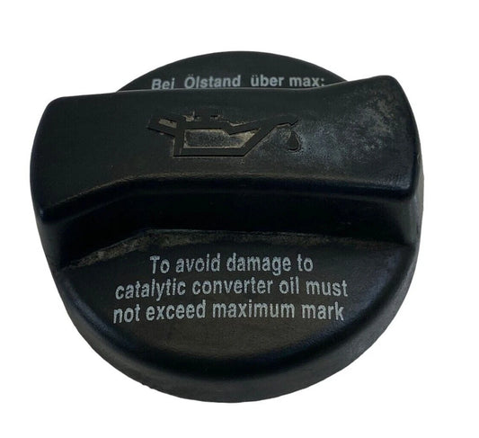 1998-2014 98-14 VOLKSWAGEN BEETLE ENGINE OIL FILLER FILL PLASTIC BLACK CAP OEM